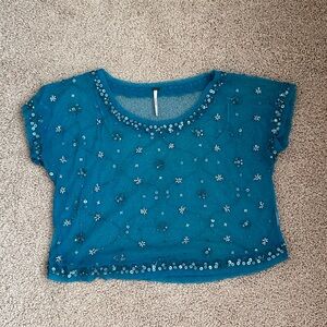 Free people short sleeve top